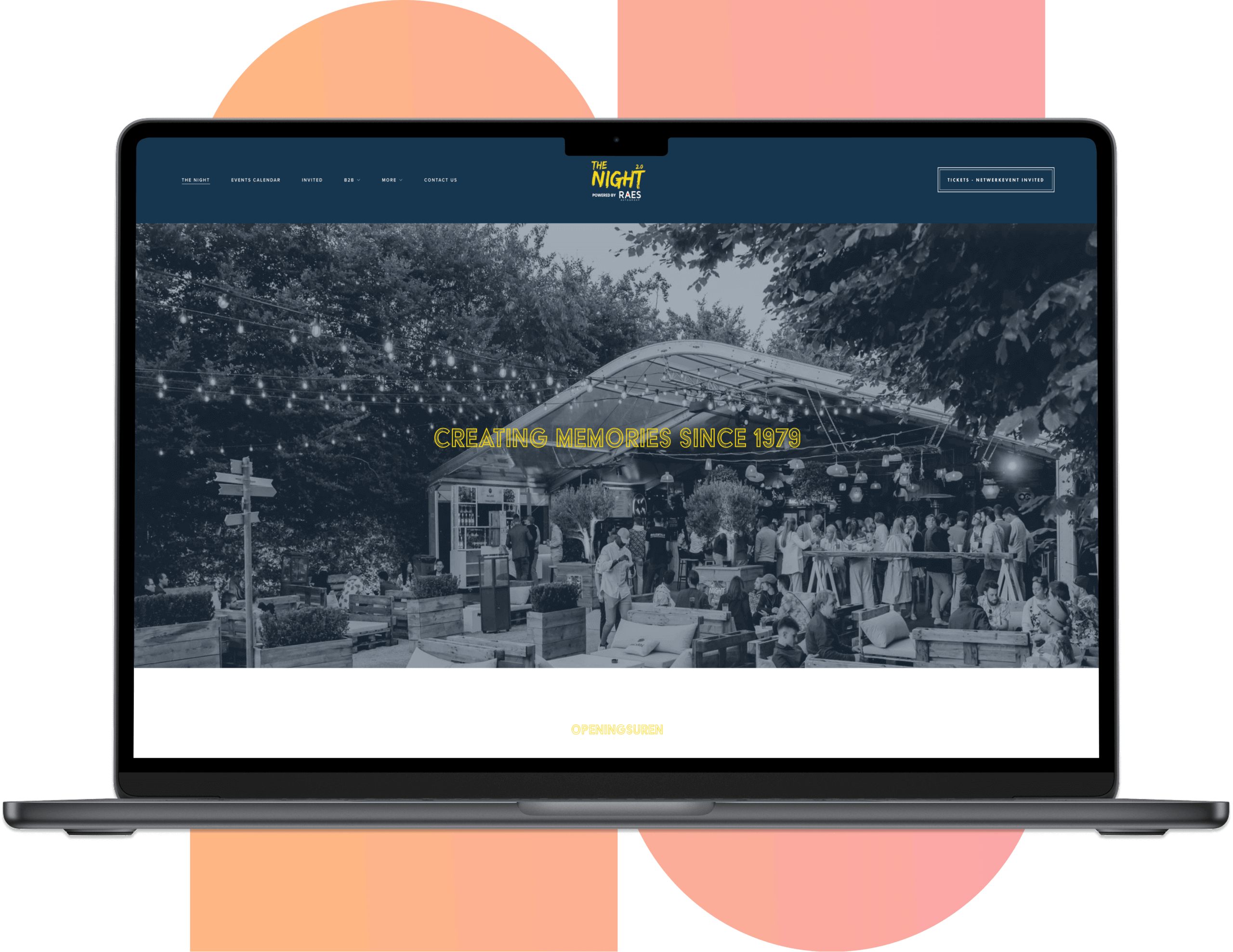 Voor The Night 2.0, de zomerbar in Sint-Michiels, verfristen we de huidige website voor een betere gebruikerservaring. We creëerden een helder overzicht met een sterke focus op conversie. Bezoekers vinden nu sneller de nodige informatie, wat essentieel is voor het succes van dit tijdelijke concept tijdens het drukke zomerseizoen. Een must visit in Brugge!