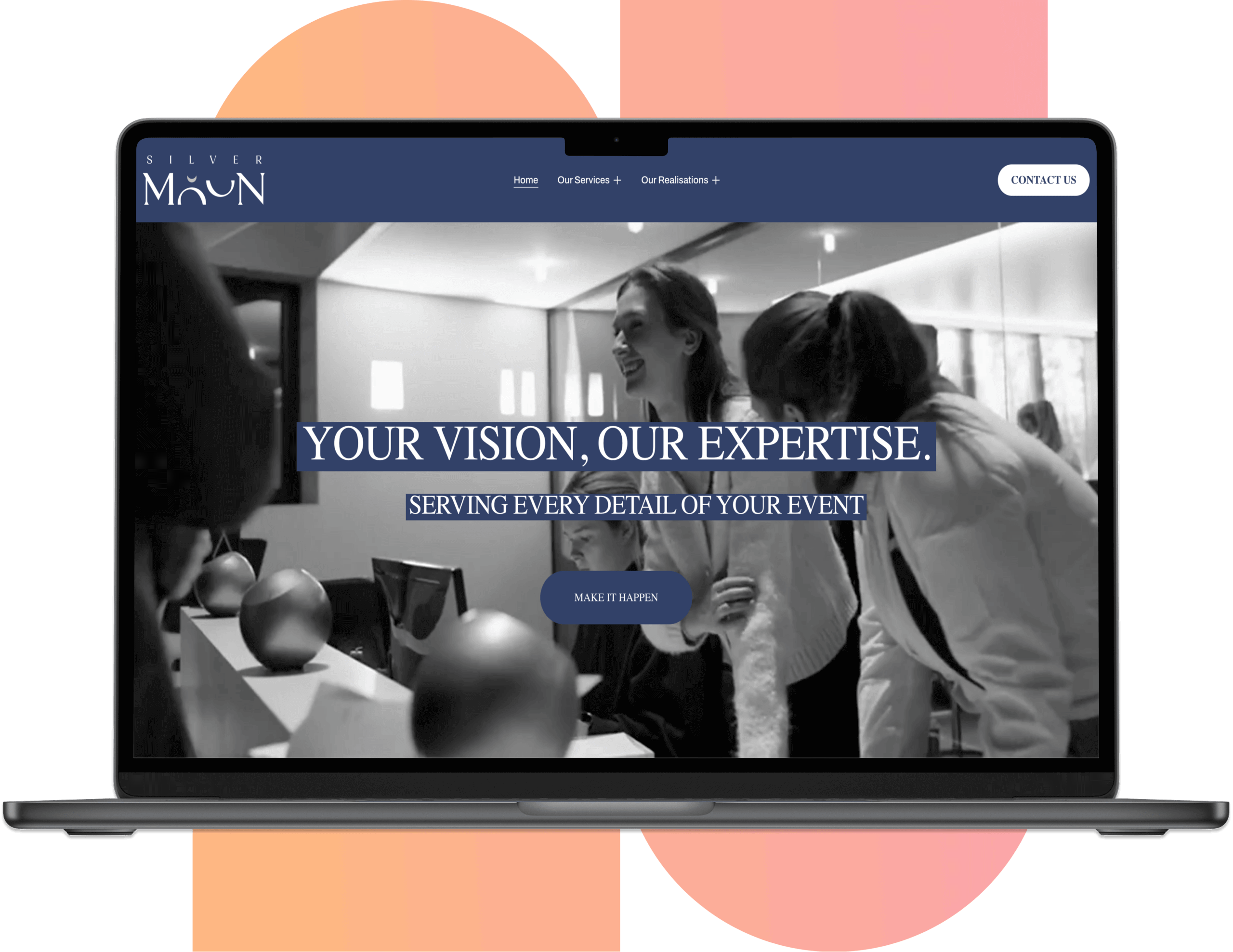 Voor Silvermoon, een eventbureau uit Brugge, bouwden we een gloednieuwe website met veel oog voor hun unieke huisstijl. De nadruk lag op een snelle website die klasse uitstraalt en tegelijkertijd zeer gebruiksvriendelijk is. Het platform is volledig ingericht om bezoekers warm te maken, te informeren en vlot om te zetten naar waardevolle aanvragen.