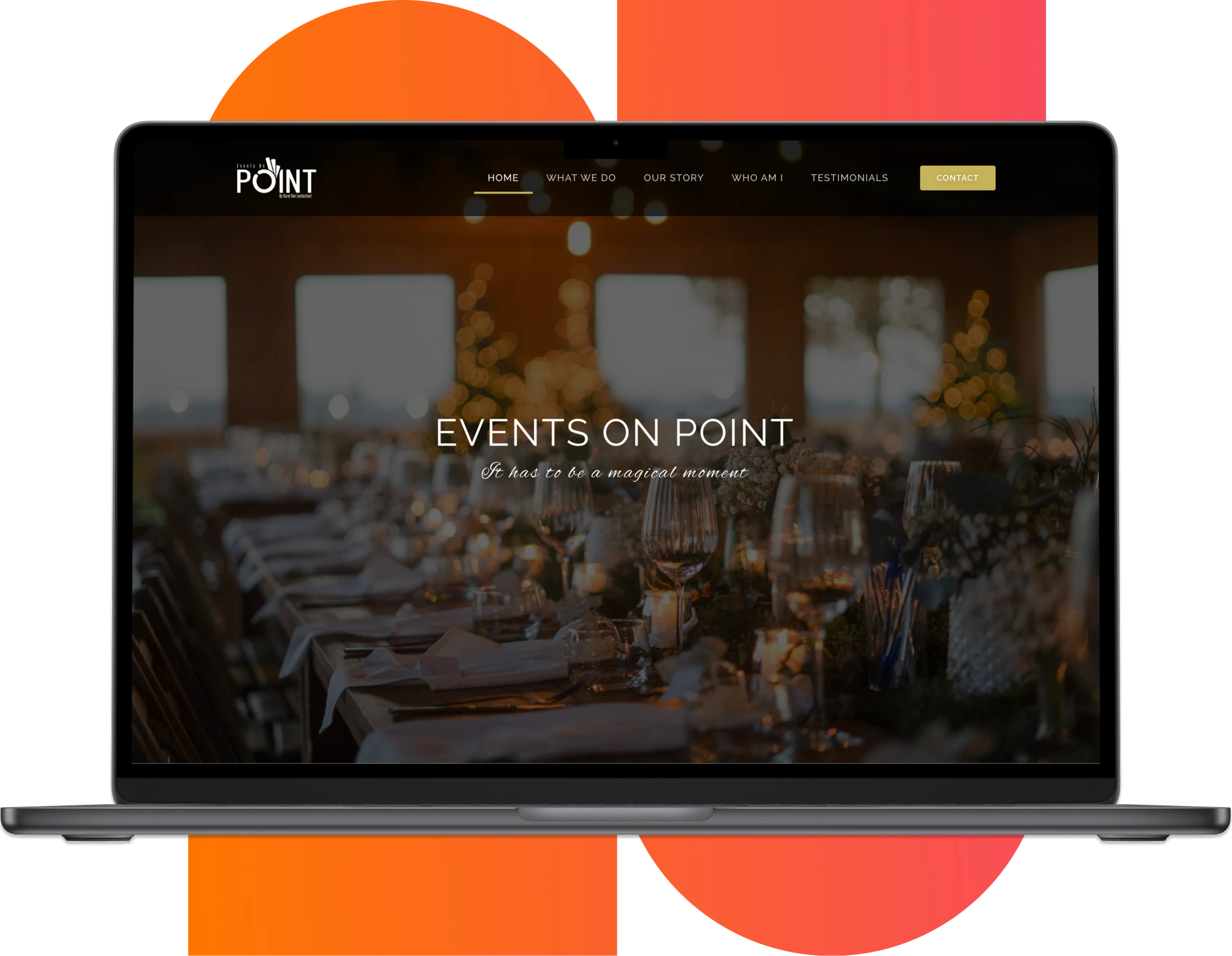 Voor Events On Point uit Brugge verzorgen we de volledige ondersteuning op social media. We vertalen de expertise van dit eventbureau naar visueel sterke content die hun bereik vergroot. Door consistent te communiceren binnen hun huisstijl, bouwen we aan een betrouwbaar merk dat bezoekers inspireert en omzet naar nieuwe klanten.