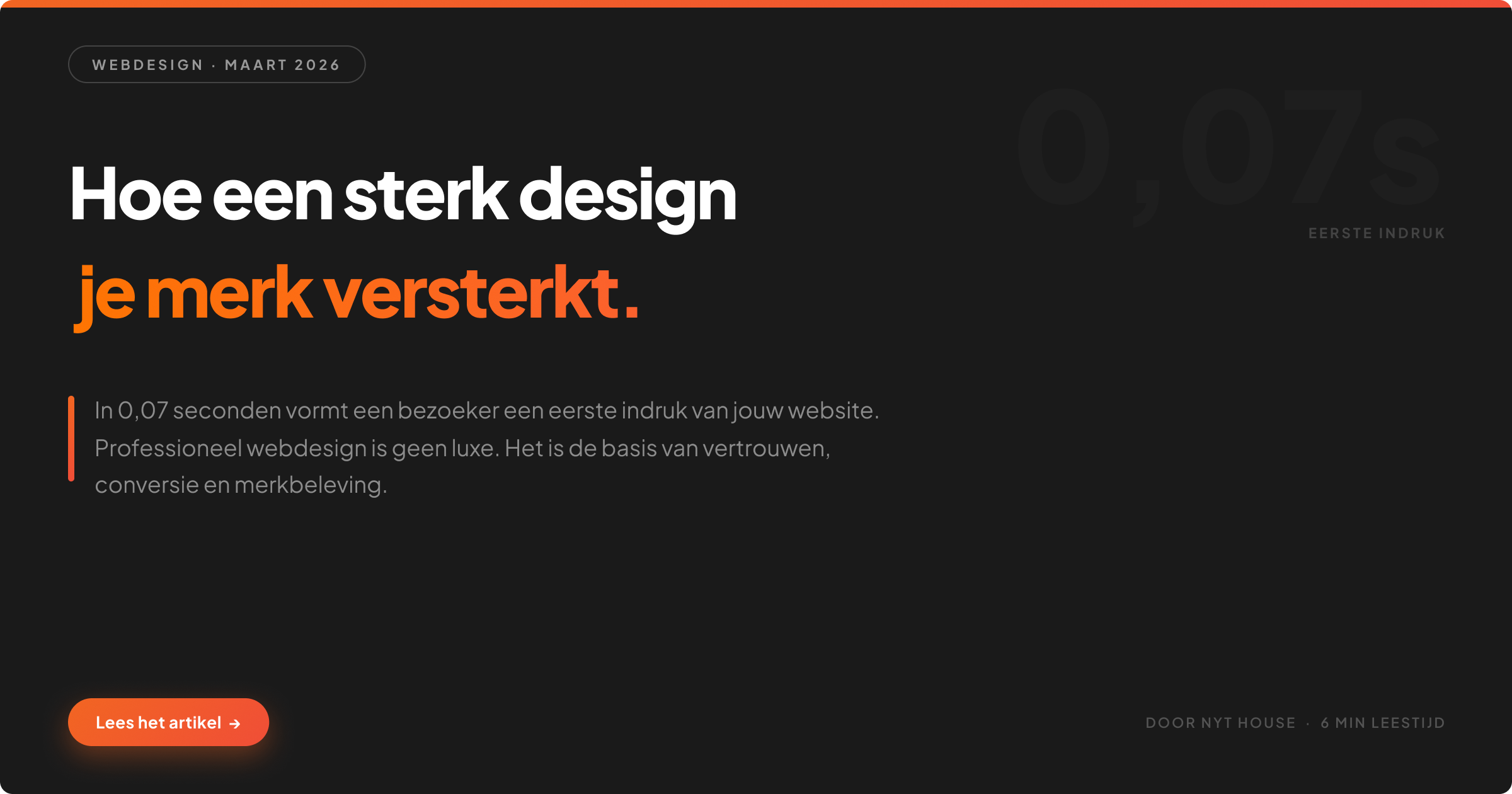 Hoe een sterk design, je merk versterkt.